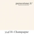Lenzuola Sopra Matrimoniale - Raso TC300 Extra Fine Di Puro Cotone - 324CH Champagne - 270x290 